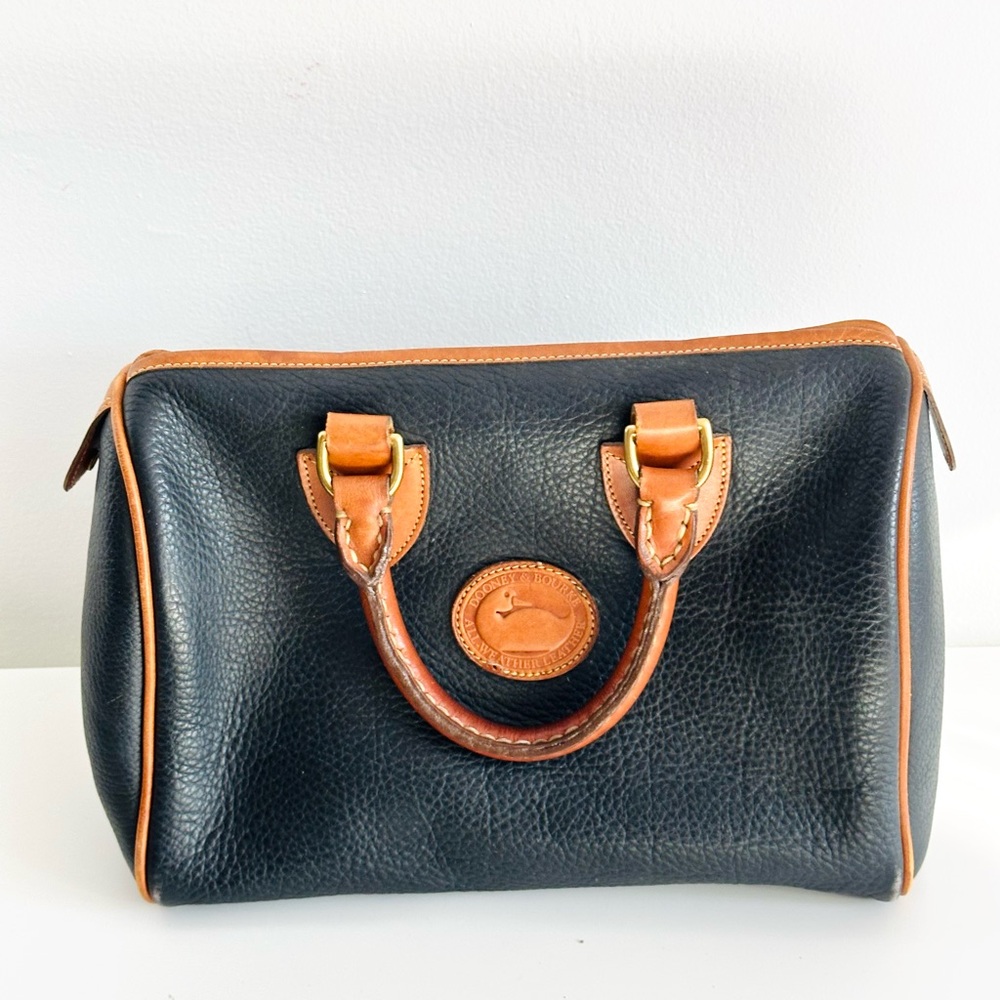 Dooney & Bourke Black Leather Satchel